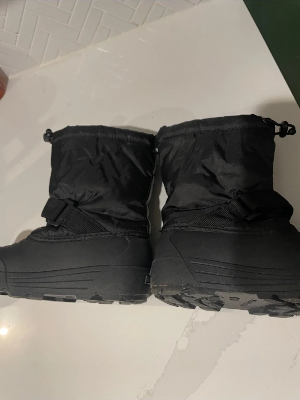 Northside Sz 1 Black Lined Winter Snow Boots Thermolite Unisex